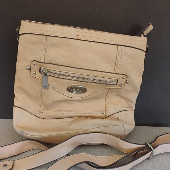Born Concepts Vintage Shoulder Bag Tan - Picture 1 of 6